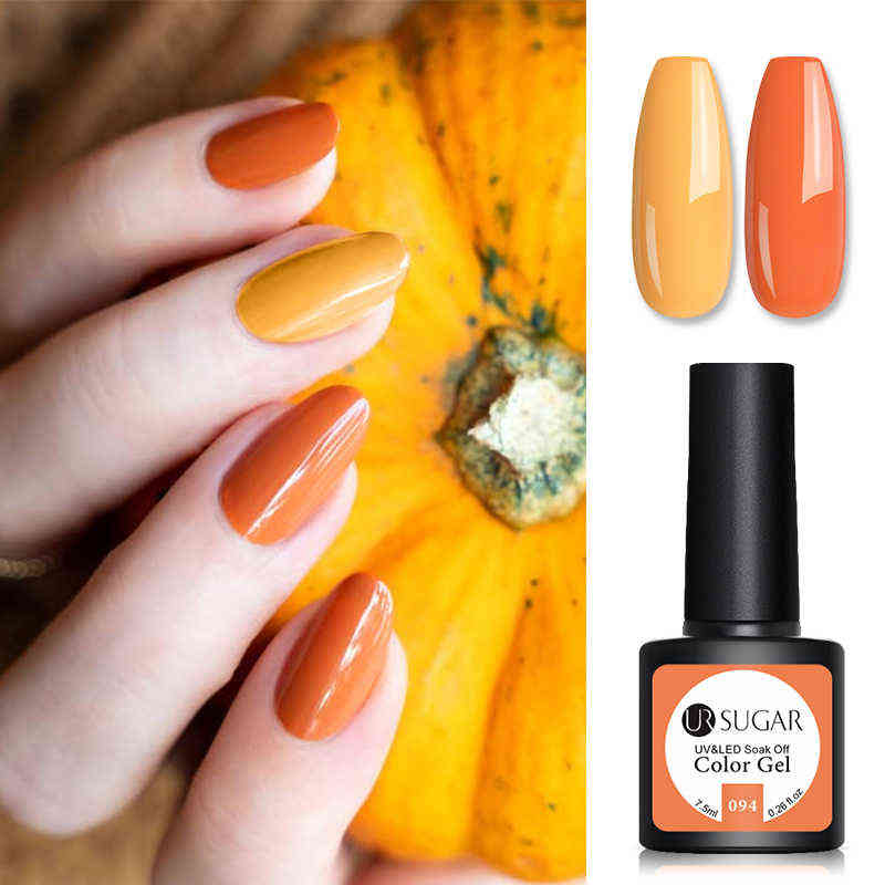 NXY Nail Gel Yellow Series Color Polish Varnish Neon Glitter Soak Off Uv Led Art Manicure s 0328