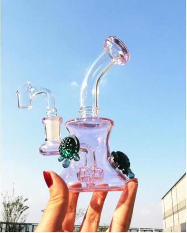 Small Pink Bong Hookahs Beaker Bongs Colored Water Pipes 14mm Banger Dab Oil Rigs Heady Glass Water Bong Shisha 7.0 inchs
Small Pink Bong Hookahs Beaker Bongs Colored Water Pipes 14mm Banger Dab Oil Rigs Heady Glass Water Bong Shisha 7.0 inchs