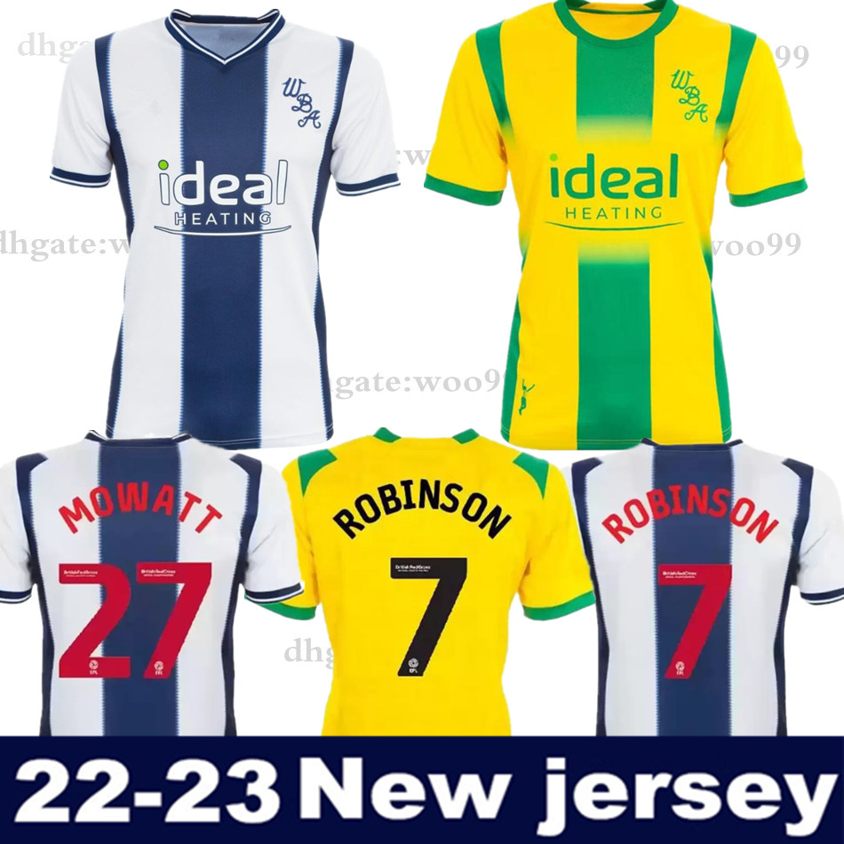 22 23 West Bromwich Soccer Jerseys LIVERMORE DIANG BRUNT Albion football shirt 2023 2022 Home Away Robson-Kanu PHILLIPS Men Kits sets uniforms yellow
22 23 West Bromwich Soccer Jerseys LIVERMORE DIANG BRUNT Albion football shirt 2023 2022 Home Away Robson-Kanu PHILLIPS Men Kits sets uniforms yellow