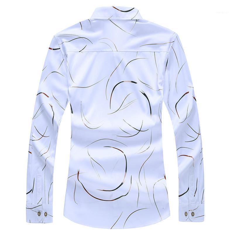 Men's Casual Shirts 2022 Autumn Printed Fashion White Long Sleeve Shirt Male Brand Clothes Plus Size 5XL 6XL 7XL
Men's Casual Shirts 2022 Autumn Printed Fashion White Long Sleeve Shirt Male Brand Clothes Plus Size 5XL 6XL 7XL