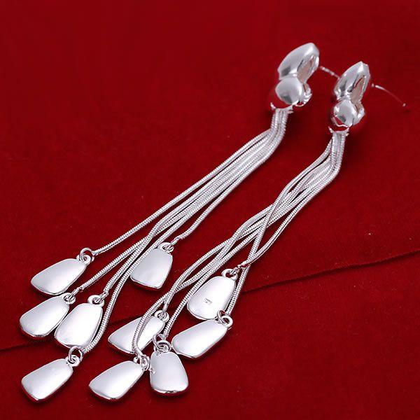 Dangle & Chandelier High Quality Gorgeous E091 Wholesale Silver Color S925 Earrings For Women Sterling Fashion Jewelry Five Piece EarringsDa
Dangle & Chandelier High Quality Gorgeous E091 Wholesale Silver Color S925 Earrings For Women Sterling Fashion Jewelry Five Piece EarringsDa