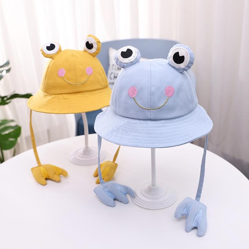 Berets Toddler Kids Baby Cartoon Frog Eyes Pattern Bucket Hat Summer Outdoor Sun Protection Wide Brim Foldable Beach Fisherman, Beige
Berets Toddler Kids Baby Cartoon Frog Eyes Pattern Bucket Hat Summer Outdoor Sun Protection Wide Brim Foldable Beach Fisherman, Beige