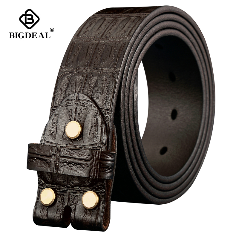 Genuine Leather Belts Without Buckle for Men Brand Strap Vintage Jeans Cowskin Strap With One Layer Leather 3.8cm Wide0613, Black
Genuine Leather Belts Without Buckle for Men Brand Strap Vintage Jeans Cowskin Strap With One Layer Leather 3.8cm Wide0613, Black