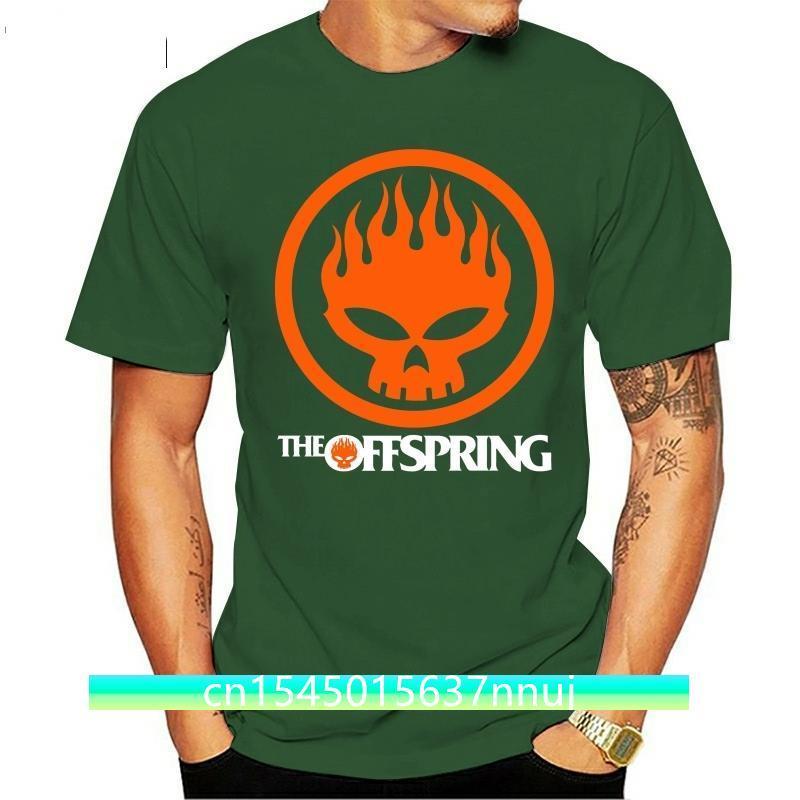 The Offspring Skull Rock Band Mens Black TShirt Size S To 3XL TEE Shirt Funny Cotton 220702