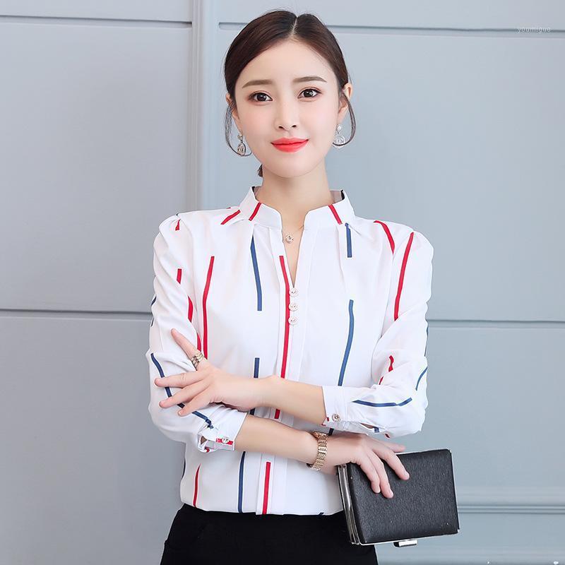 Women' Blouses & Shirts Korean Fashion Chiffon Women Office Lady Shirt And Blouse Autumn Long Sleeve Plus Size XXL White Tops
Women' Blouses & Shirts Korean Fashion Chiffon Women Office Lady Shirt And Blouse Autumn Long Sleeve Plus Size XXL White Tops