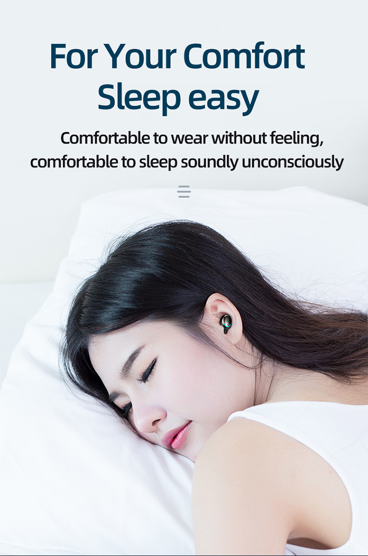 2000mah Power Bank Ipx7 Earphones Waterproof Binaural Call 50 True InEar F9 F95c F95 TWS Earbuds Wireless Headset Earphone Hea