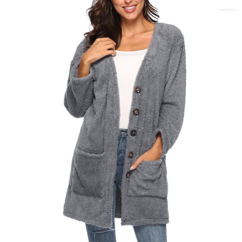 Women' Knits & Tees Plus Velvet Thick Fleece Sweater Women Winter Long Plash Cardigans Womens Jumper Pull Femme Outerwear Sexy Perf22, Black
Women' Knits & Tees Plus Velvet Thick Fleece Sweater Women Winter Long Plash Cardigans Womens Jumper Pull Femme Outerwear Sexy Perf22, Black