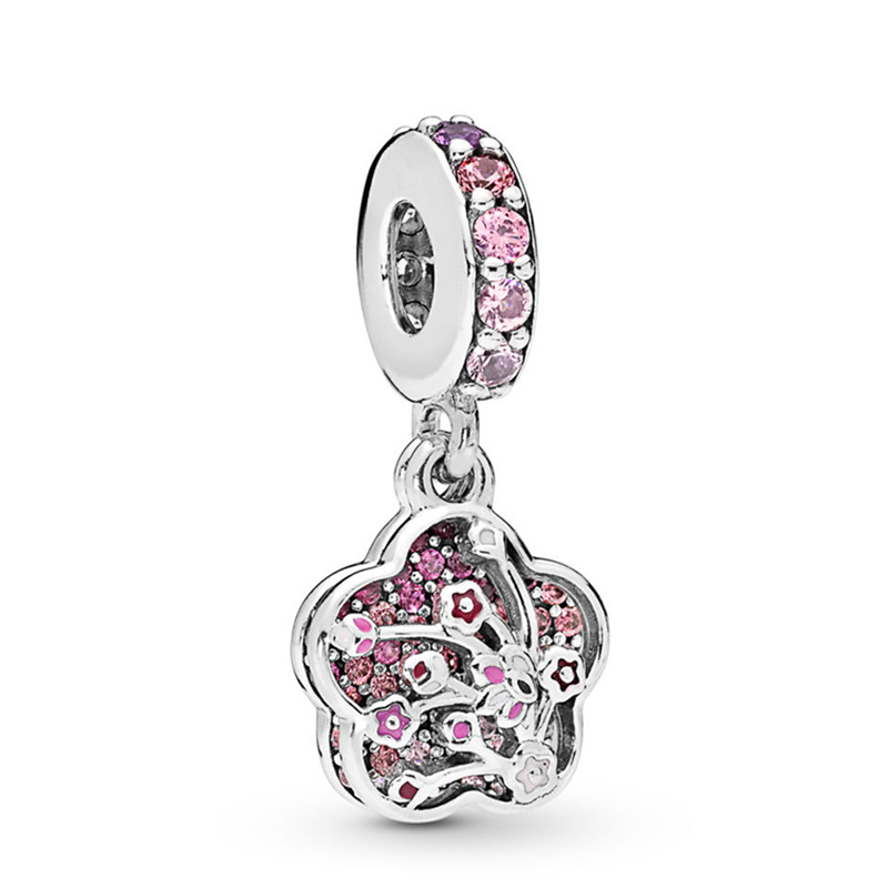 New High Quality Popular 925 Sterling Silver Cheap Romantic Red Love Charm Beads For S925 Snake Charm Bracelet Necklace Diy Womens Jewelry Making