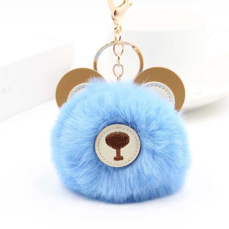 Bear Plush Pendant Lady's Bag Ornament Imitation rabbit hair ball keychain pendant ladies luggage pendants artificial jewelry accessories
Bear Plush Pendant Lady's Bag Ornament Imitation rabbit hair ball keychain pendant ladies luggage pendants artificial jewelry accessories