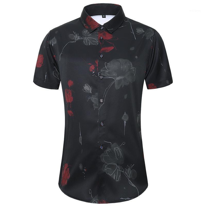 45KG-105KG High Quality Summer Soft Cool Floral Printed Button Down Casual Regular Fit Short Sleeve Shirts 4XL 5XL Men's, Black
45KG-105KG High Quality Summer Soft Cool Floral Printed Button Down Casual Regular Fit Short Sleeve Shirts 4XL 5XL Men's, Black
