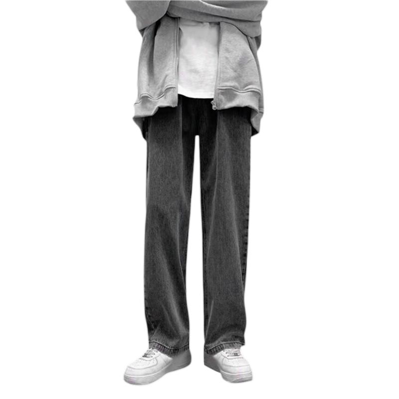 Men' Jeans Fashion Streetwear Baggy Men Korean Loose Straight Wide Leg Pants Male Brand Clothing Black Light BlueMen, Gray
Men' Jeans Fashion Streetwear Baggy Men Korean Loose Straight Wide Leg Pants Male Brand Clothing Black Light BlueMen, Gray