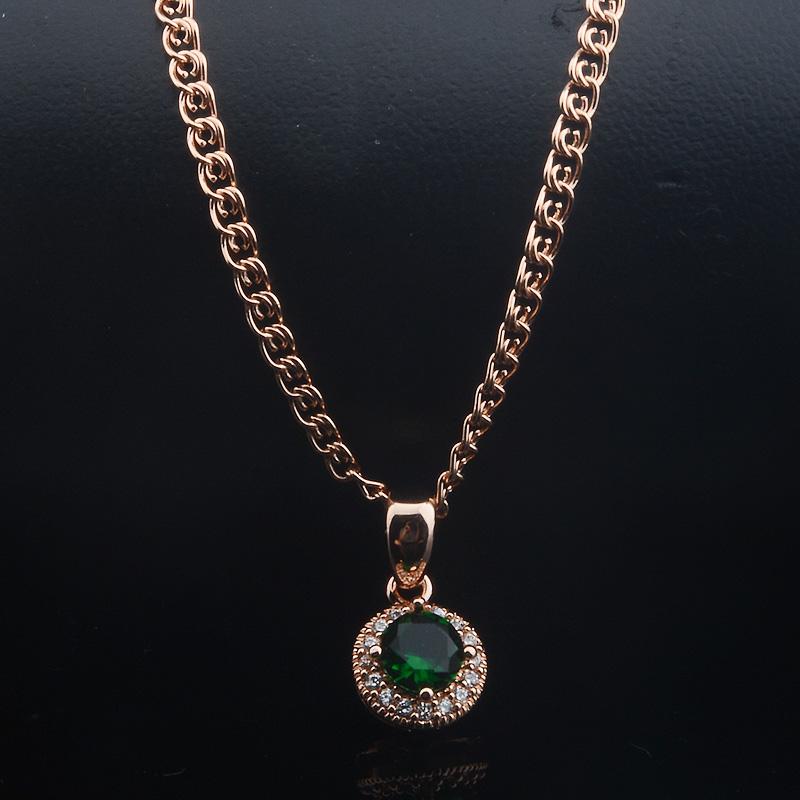 Pendant Necklaces Women 585 Rose Gold Color Round Green Stone Pendants NecklacesPendant
Pendant Necklaces Women 585 Rose Gold Color Round Green Stone Pendants NecklacesPendant