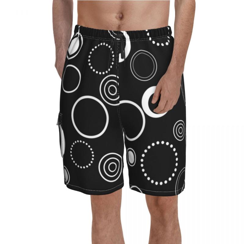 Men' Shorts Funny Circles Board Black And White Retro Circle Man Pattern Beach Custom Plus Size Swimming Trunks, 12
Men' Shorts Funny Circles Board Black And White Retro Circle Man Pattern Beach Custom Plus Size Swimming Trunks, 12