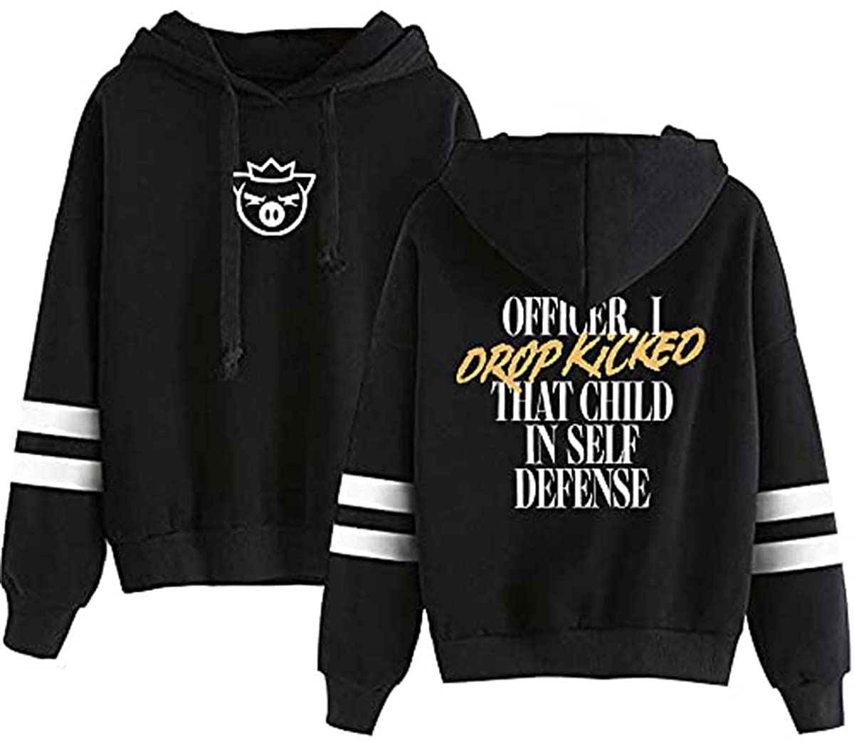Technoblade Merch Self Defense Hoodie Sweatshirt Adult Unisex Pullover Long Sleeves, White
Technoblade Merch Self Defense Hoodie Sweatshirt Adult Unisex Pullover Long Sleeves, White