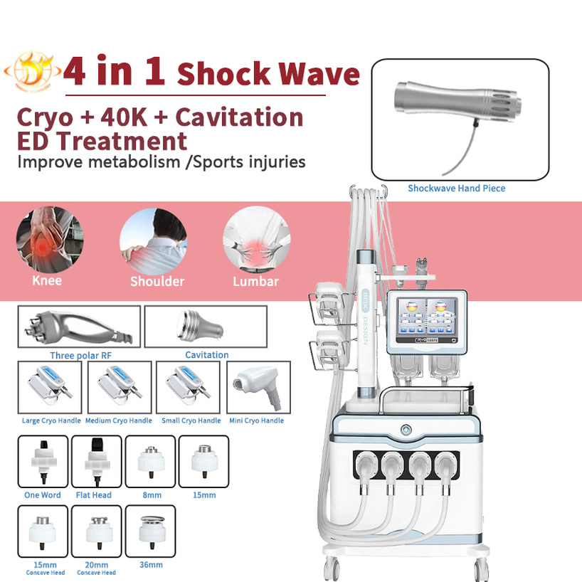 Portable Cryolipolysis Cryotherapy And Shock Wave Eswt Beauty Slimming Physical Therapy Machine For Pain Ed Treatment
Portable Cryolipolysis Cryotherapy And Shock Wave Eswt Beauty Slimming Physical Therapy Machine For Pain Ed Treatment