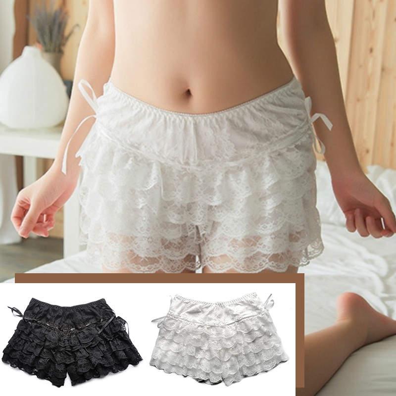 Women's Panties Women Sexy Frilly Lace Ruffle Shorts Lolita Safety Bottoming UnderpantsWomen's
Women's Panties Women Sexy Frilly Lace Ruffle Shorts Lolita Safety Bottoming UnderpantsWomen's