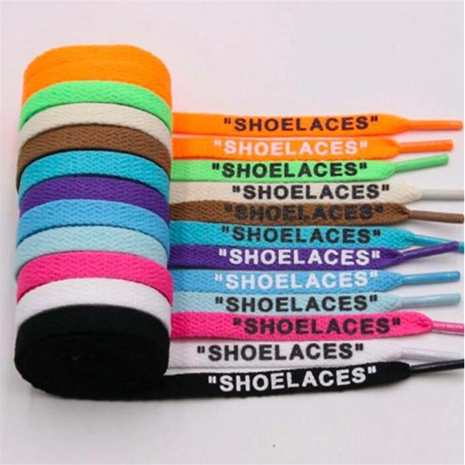 2020 colorful lace Letter Font Double Sides Printed SHOELACES Black White Lace Signed Off Flat Shoes Lacet Joint Shoel295z
2020 colorful lace Letter Font Double Sides Printed SHOELACES Black White Lace Signed Off Flat Shoes Lacet Joint Shoel295z