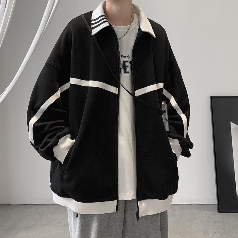 Men' Jackets Loose Bomber Windbreaker Male Coat Hip Hop Embroidered Varsity Mens High Street Fit Casual Baseball JacketMen, Bk
Men' Jackets Loose Bomber Windbreaker Male Coat Hip Hop Embroidered Varsity Mens High Street Fit Casual Baseball JacketMen, Bk