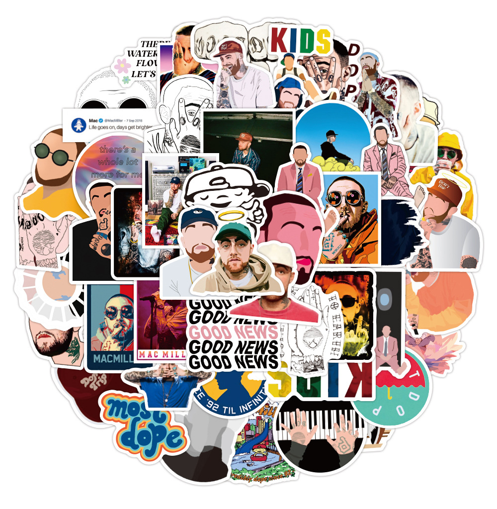 50 PCS graffiti Water bottle Stickers music producer Singer For Skateboard Car Laptop Helmet Kids Decor Pad Bicycle Bike Motorcycle PS4 Notebook Guitar Pvc Decal, Multi colors
50 PCS graffiti Water bottle Stickers music producer Singer For Skateboard Car Laptop Helmet Kids Decor Pad Bicycle Bike Motorcycle PS4 Notebook Guitar Pvc Decal, Multi colors