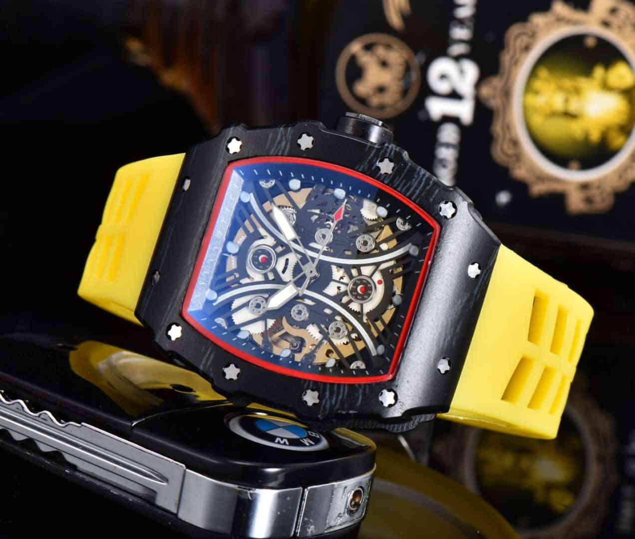 men watch ceramics watches full stainless steel Gliding clasp Swimming wristwatches sapphire luminou watching factory