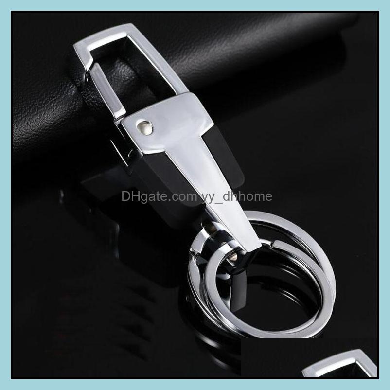 Keychains Fashion Accessories Men Metal Double Rings Keychain Key Chains Keyring Ring Keyfob Promotion Gifts Wholesale 0065Chr Drop Delivery
Keychains Fashion Accessories Men Metal Double Rings Keychain Key Chains Keyring Ring Keyfob Promotion Gifts Wholesale 0065Chr Drop Delivery
