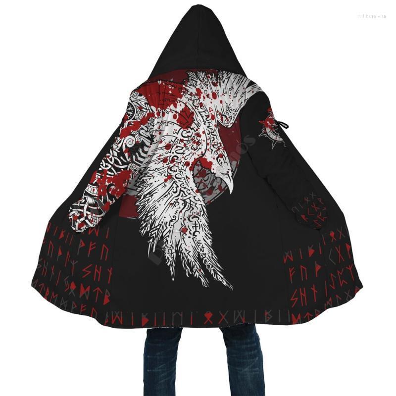 Men' Wool & Blends Viking Cloak Mystical Raven Tattoo Style Blood 3D Printed Hoodie For Men Women Winter Fleece Wind Breaker Warm Hood Will
Men' Wool & Blends Viking Cloak Mystical Raven Tattoo Style Blood 3D Printed Hoodie For Men Women Winter Fleece Wind Breaker Warm Hood Will