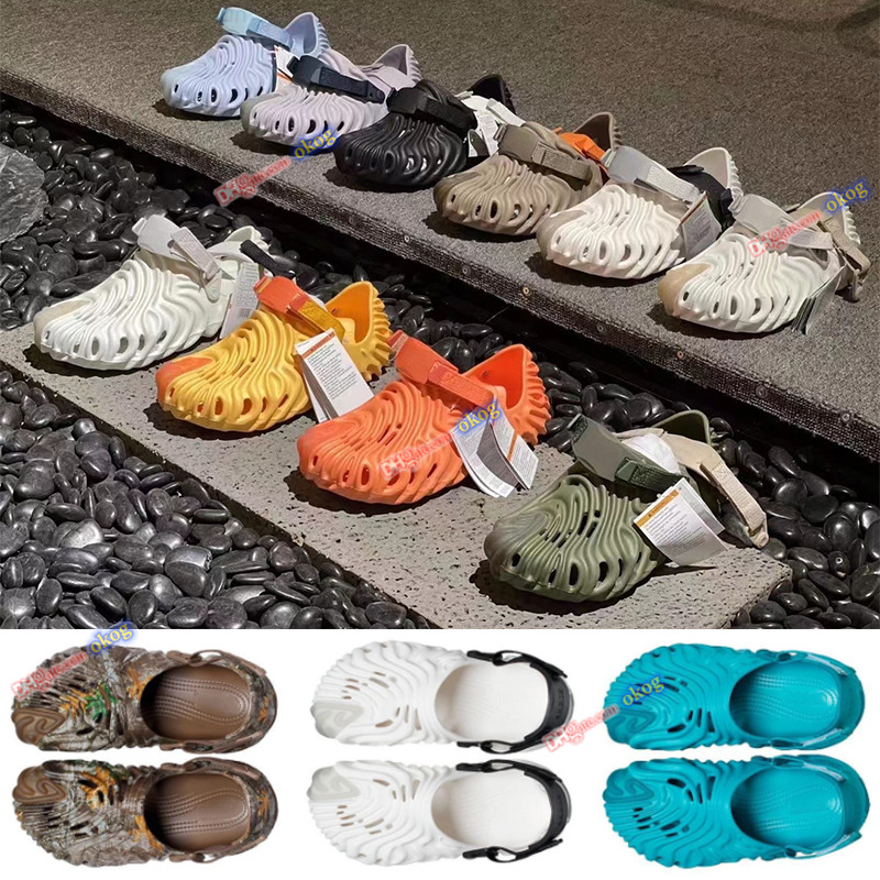 Designer Salehe Bembury pollex Clogs Sandals Brown men women Stratus Crocodile slides Green foam Cro Pollex Clog slippers slip-on summer
Designer Salehe Bembury pollex Clogs Sandals Brown men women Stratus Crocodile slides Green foam Cro Pollex Clog slippers slip-on summer