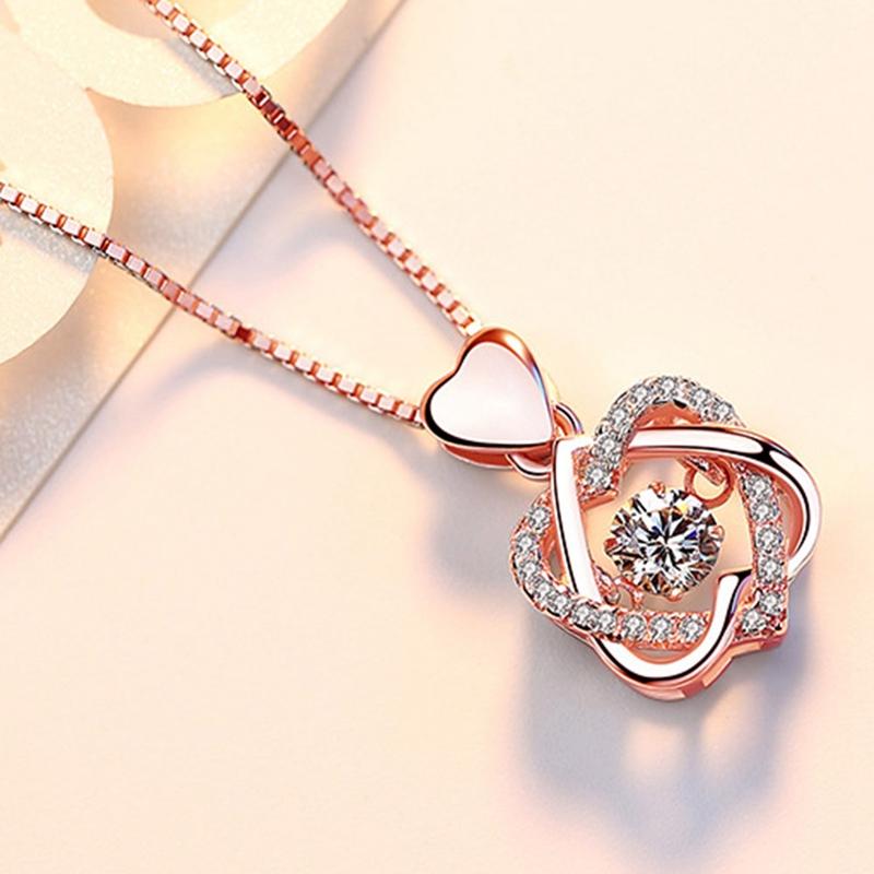 Chains Ladies Heart Elegant Necklaces Unique Design Smart Shiny Choker Chain Necklace Wedding Jewelry
Chains Ladies Heart Elegant Necklaces Unique Design Smart Shiny Choker Chain Necklace Wedding Jewelry