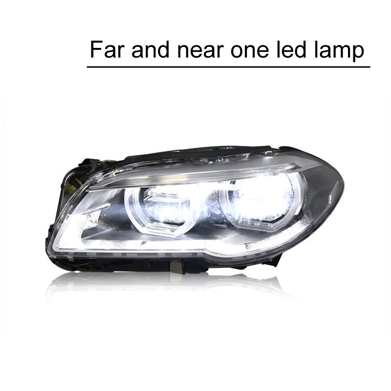 Head Lamp for F10 F18 LED Headlight 20 10-20 16 Headlights 520i 525i 530i 535i DRL Turn Signal High Beam Angel Eye Projector