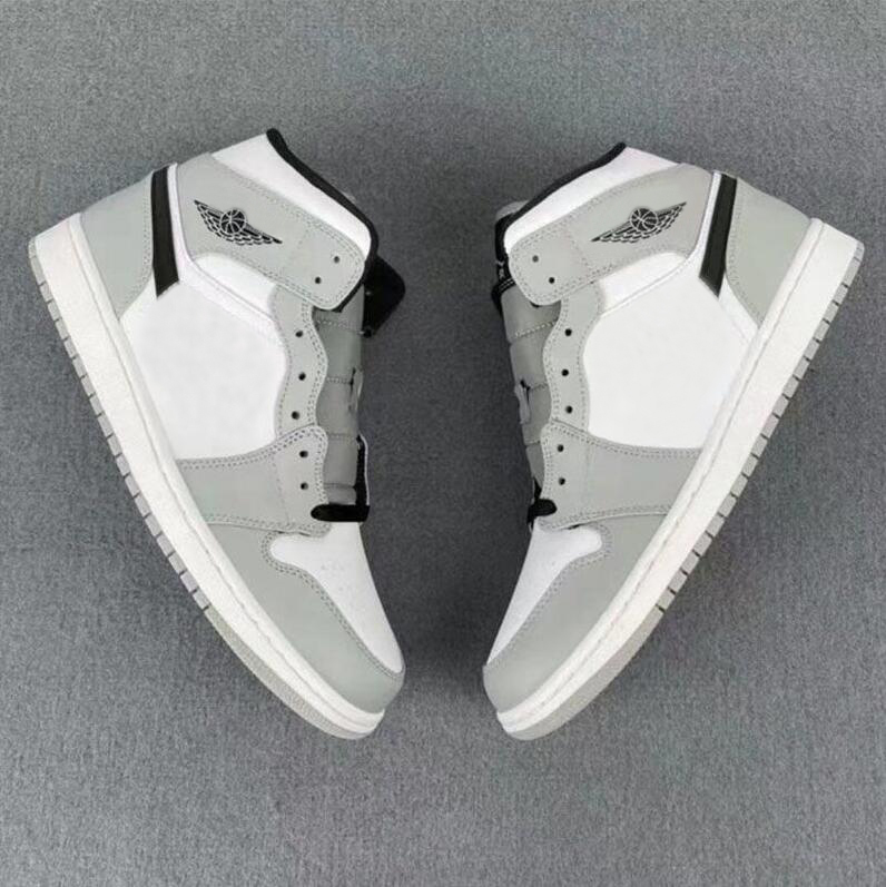 Shoes Mens Womens Jumpman 1 Mid Light Smoke Grey Basketball 554724-092 BLACK-WHITE hightop sneakers Shoe, Customize
Shoes Mens Womens Jumpman 1 Mid Light Smoke Grey Basketball 554724-092 BLACK-WHITE hightop sneakers Shoe, Customize