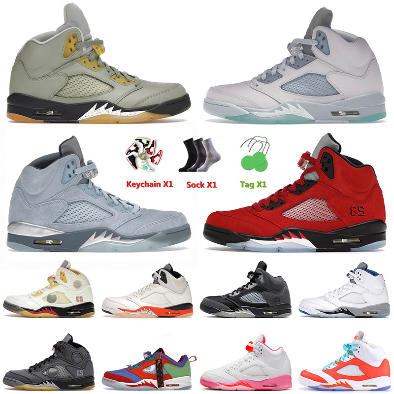 OG Jumpman 5 5s V Mens Basketball Shoes Easter Raging Bull Bluebird Off Men Women Shattered Backboard Unc Concord All White Black Sail Sneakers 40-47, C18 unc 40-47
OG Jumpman 5 5s V Mens Basketball Shoes Easter Raging Bull Bluebird Off Men Women Shattered Backboard Unc Concord All White Black Sail Sneakers 40-47, C18 unc 40-47