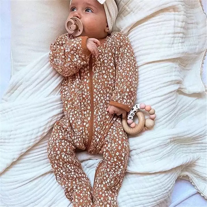 Spring Infant Newborn Baby Girl flower Romper Long Sleeve Zipper Jumpsuit Soft Baby Clothing, Options
Spring Infant Newborn Baby Girl flower Romper Long Sleeve Zipper Jumpsuit Soft Baby Clothing, Options