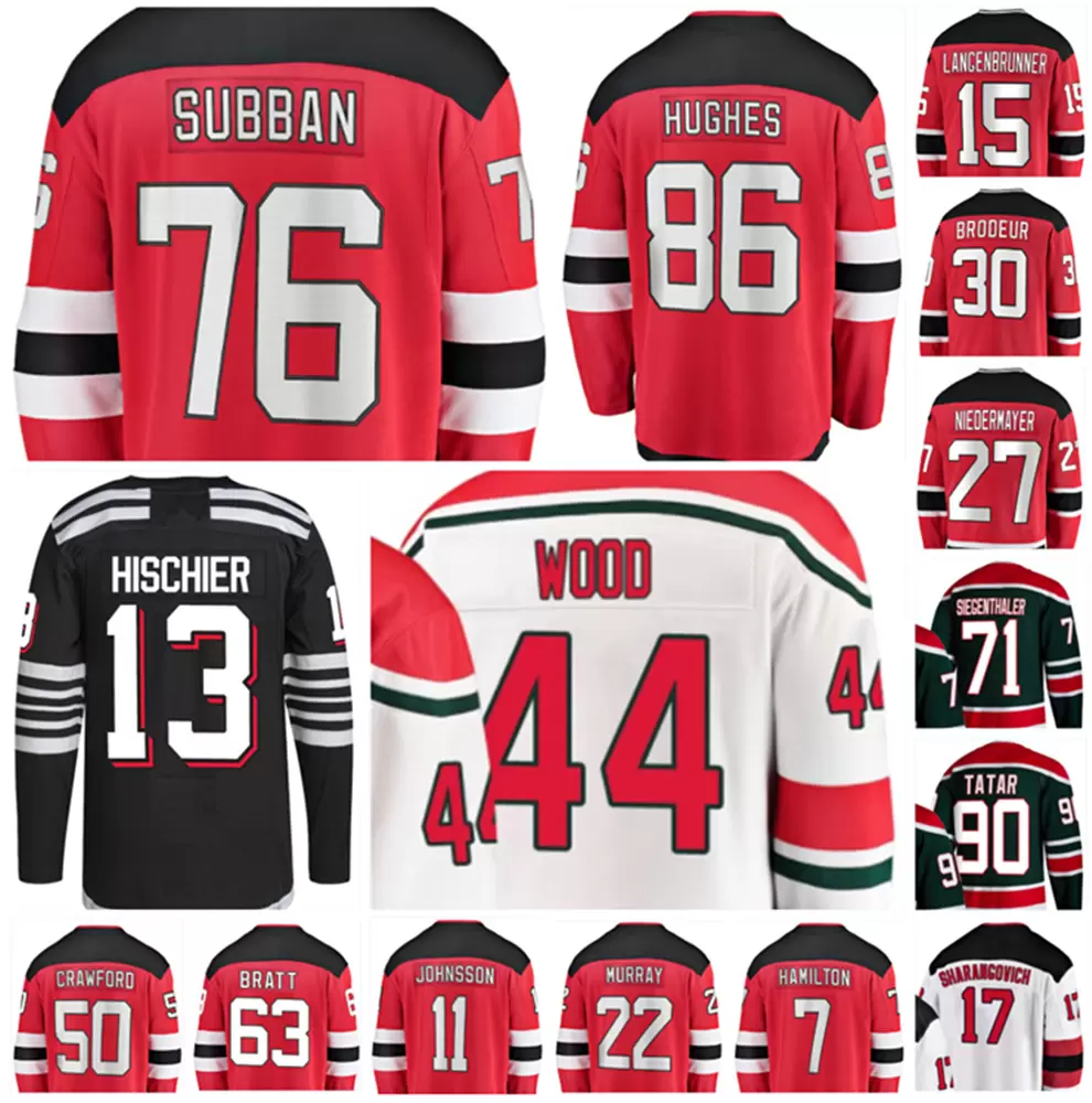 2022 Jack Hughes Hockey Jersey Nico Hischier P.K. Subban Miles Wood Dougie Hamilton Ryan Graves Dawson Mercer Jesper Bratt Custom Stitched Men Women Youth Jerseys, Colour 17
2022 Jack Hughes Hockey Jersey Nico Hischier P.K. Subban Miles Wood Dougie Hamilton Ryan Graves Dawson Mercer Jesper Bratt Custom Stitched Men Women Youth Jerseys, Colour 17
