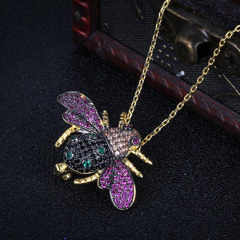 Pendant Necklaces Arrival Good Quality Alloy Insect Animal Clear CZ Necklace For Women Trendy Jewelry BrincosPendant
Pendant Necklaces Arrival Good Quality Alloy Insect Animal Clear CZ Necklace For Women Trendy Jewelry BrincosPendant