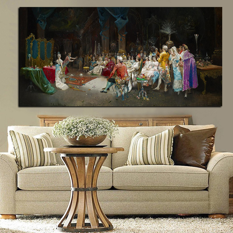 Digital Print Party Dancing Ball Waltz Dance Together Gathering Oil Painting on Canvas Wall Art Living Room Sofa Cuadro Decor
Digital Print Party Dancing Ball Waltz Dance Together Gathering Oil Painting on Canvas Wall Art Living Room Sofa Cuadro Decor