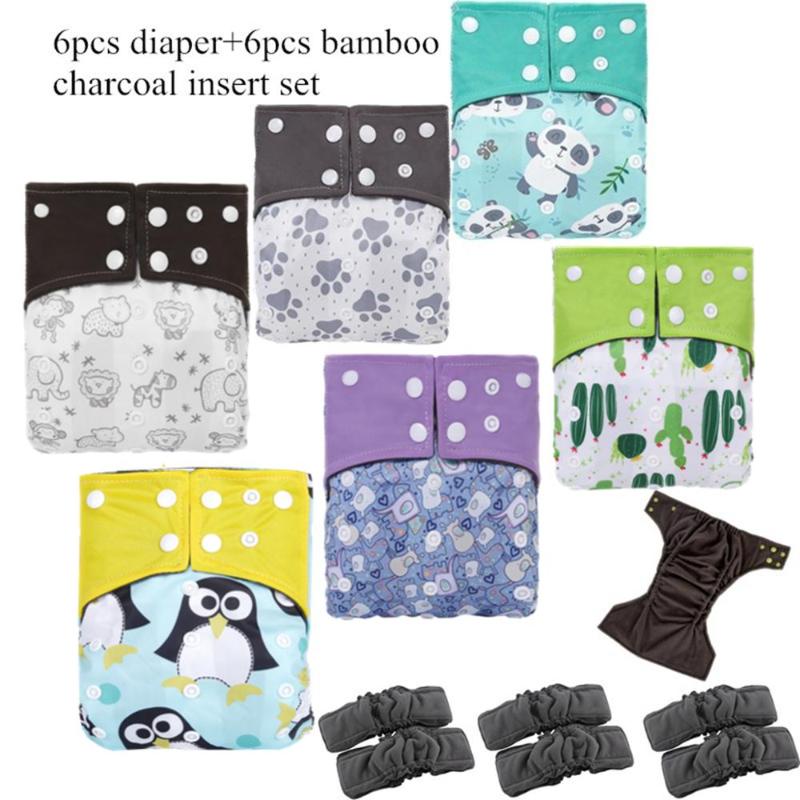 Cloth Diapers Risunnybaby Reusable Waterproof Diaper Baby Bamboo Charcoal Pocket Nappies With Insert Wholesale, 1 pcs 2 layer purple
Cloth Diapers Risunnybaby Reusable Waterproof Diaper Baby Bamboo Charcoal Pocket Nappies With Insert Wholesale, 1 pcs 2 layer purple