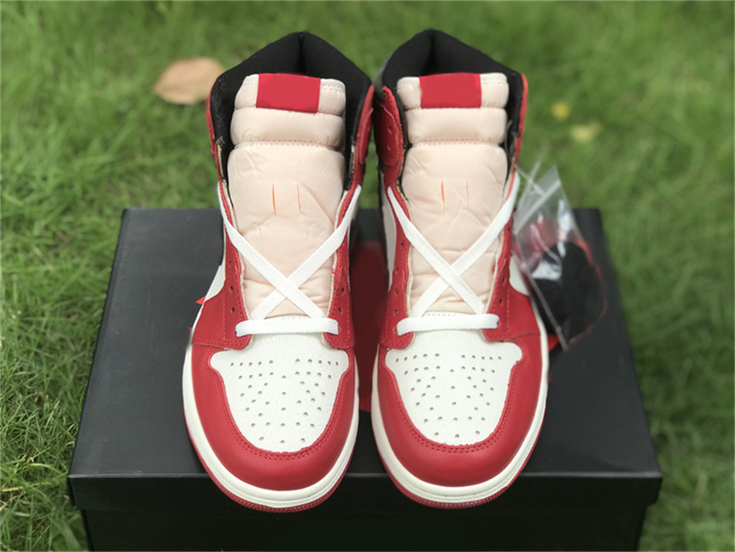 Authentic 1 High OG Chicago Reimagined Basketball Shoes Varsity Red Black Sail Muslin Retro Sneakers 1S Starfish Visionaire Men Outdoor Sports Shoes With Box, Customize
Authentic 1 High OG Chicago Reimagined Basketball Shoes Varsity Red Black Sail Muslin Retro Sneakers 1S Starfish Visionaire Men Outdoor Sports Shoes With Box, Customize