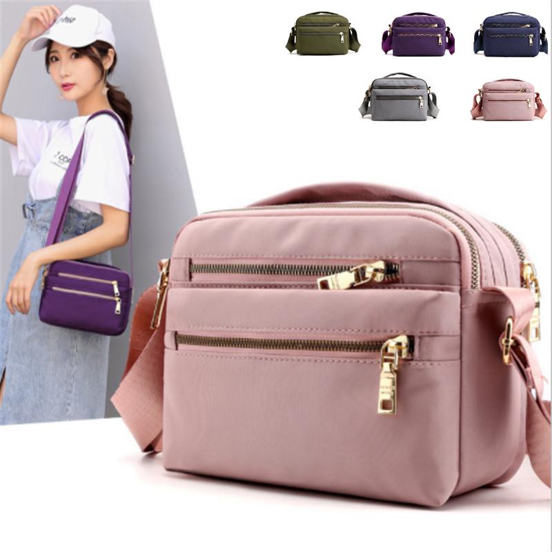 Evening Bags Women Nylon Shoulder Bag Waterproof Multi-pocket Zipper Luxury Handbags Crossbody For Designer Bolsa Feminina Sac, Black
Evening Bags Women Nylon Shoulder Bag Waterproof Multi-pocket Zipper Luxury Handbags Crossbody For Designer Bolsa Feminina Sac, Black