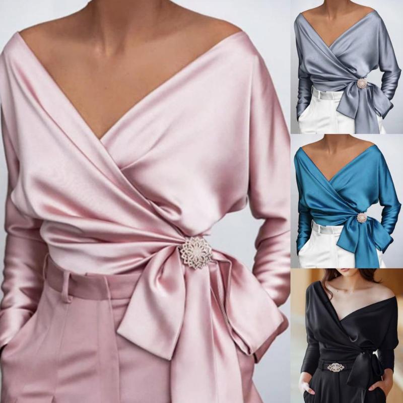 Women's Blouses & Shirts Excellent Women Shirt Eye-catching Elegant Blouse Fade-resistant Loose Casual Streetwear, White
Women's Blouses & Shirts Excellent Women Shirt Eye-catching Elegant Blouse Fade-resistant Loose Casual Streetwear, White