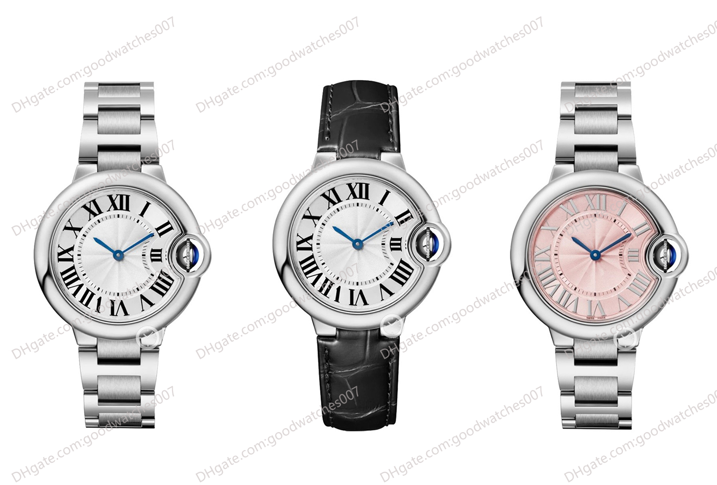 Ladies Watch Electronic Quartz Movement 33mm Pink Dial Watch Stainless Steel Strap WSBB0033, White
Ladies Watch Electronic Quartz Movement 33mm Pink Dial Watch Stainless Steel Strap WSBB0033, White