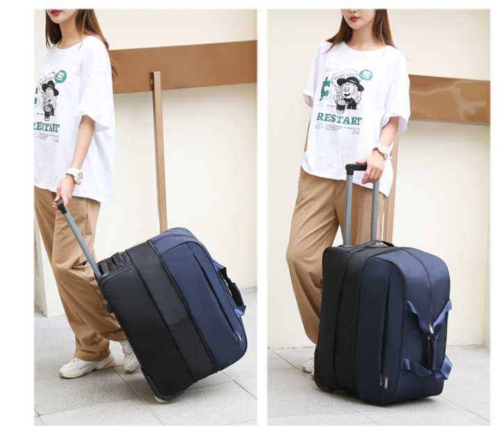 Suitcases 22" Women Carry On Hand Luggage Bag Travel Rolling 20 Inch Cabin Men Bussiness Oxford Trolley With WheelsSuitcases
Suitcases 22" Women Carry On Hand Luggage Bag Travel Rolling 20 Inch Cabin Men Bussiness Oxford Trolley With WheelsSuitcases