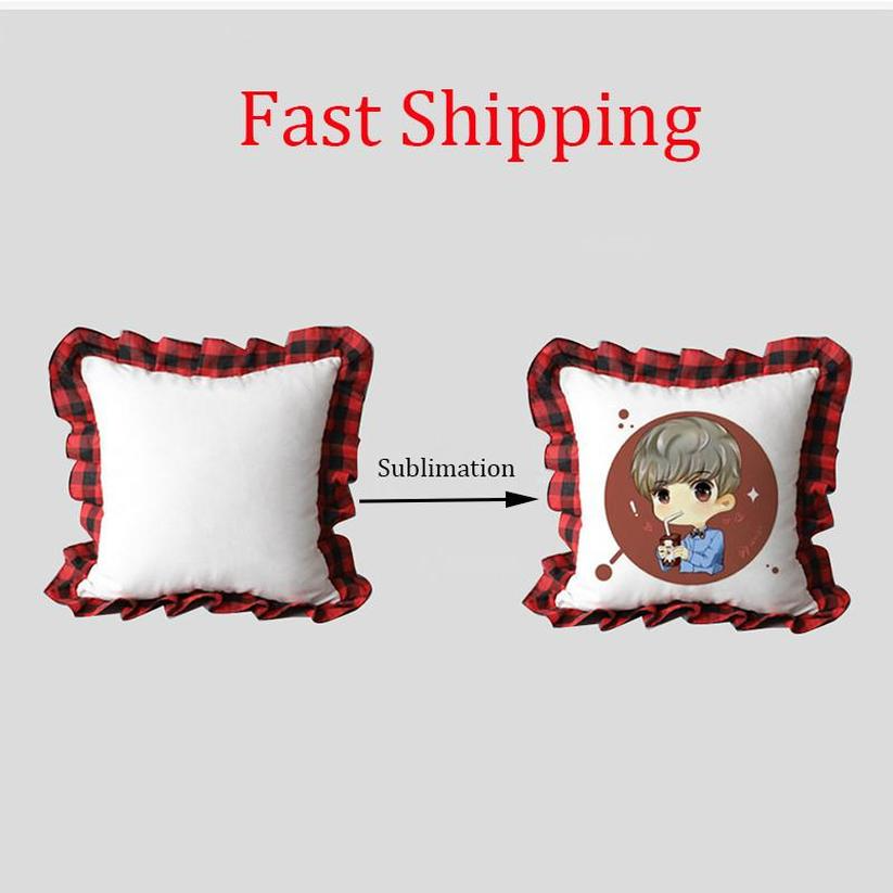 Sublimation Blank Pillow Case Red Lattice DIY Heat Transfer Printing Cushion Cover Throw Sofa Pillowcover Home Decor sxjun7, Black
Sublimation Blank Pillow Case Red Lattice DIY Heat Transfer Printing Cushion Cover Throw Sofa Pillowcover Home Decor sxjun7, Black