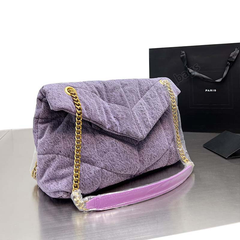 designer bags flap front bag puffer handbag leather women crossbody chain tote purse gold logo 30cm, Color 2
designer bags flap front bag puffer handbag leather women crossbody chain tote purse gold logo 30cm, Color 2
