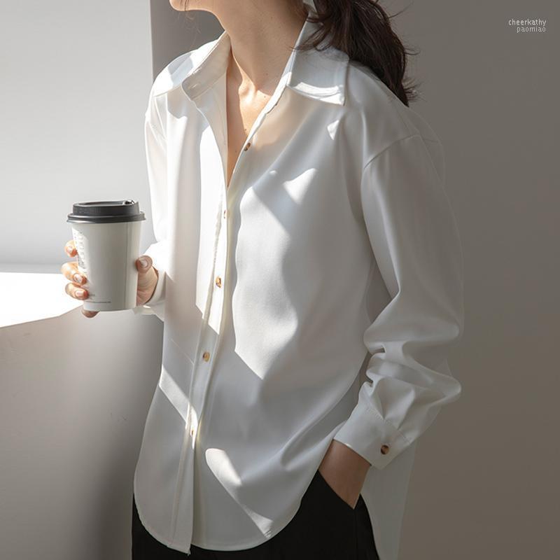 Women' Blouses & Shirts Alien Kitty 2022 Retro Elegant Women Casual Simple Solid Female Loose Long Sleeve Tops Blusas Office Lady Chee22, Khaki
Women' Blouses & Shirts Alien Kitty 2022 Retro Elegant Women Casual Simple Solid Female Loose Long Sleeve Tops Blusas Office Lady Chee22, Khaki