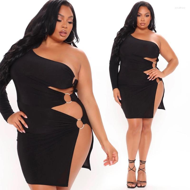 Plus Size Dresses Summer Dress 5xl Leaky Shoulder Underwire Sexy Hollow Out Single Sleeve Club Bodycon Wholesale Drop Jona22, Black
Plus Size Dresses Summer Dress 5xl Leaky Shoulder Underwire Sexy Hollow Out Single Sleeve Club Bodycon Wholesale Drop Jona22, Black