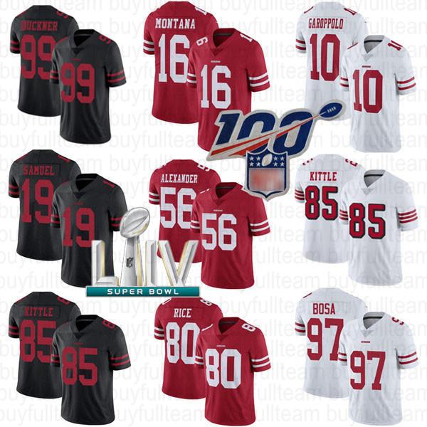 10 Jimmy Garoppolo 85 George Kittle Joe Montana Nick Bosa Deebo Samuel Matt Breida Kwon Alexander San Francisco Emmanuel Sanders 49er Jersey, Color rush 100 year
10 Jimmy Garoppolo 85 George Kittle Joe Montana Nick Bosa Deebo Samuel Matt Breida Kwon Alexander San Francisco Emmanuel Sanders 49er Jersey, Color rush 100 year