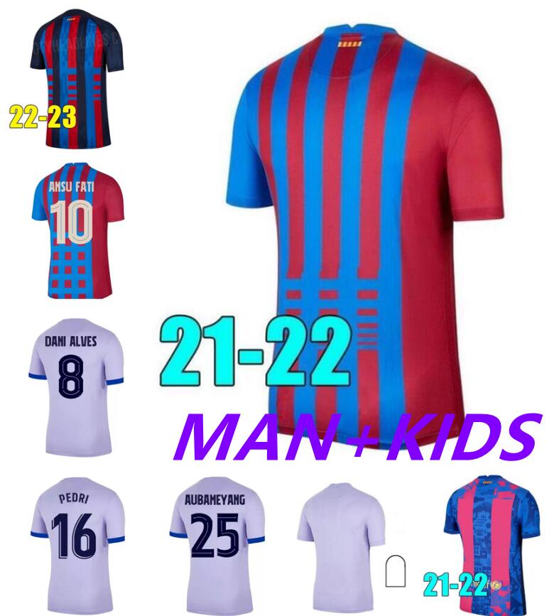 21 22 23 ADAMA GAVI soccer jersey FC FERRAN camiseta de futbol 2021 2022 2023 ANSU FATI F.DE JONG PEDRI football shirt LENGLET DAVI ALVES kits men kids sets
21 22 23 ADAMA GAVI soccer jersey FC FERRAN camiseta de futbol 2021 2022 2023 ANSU FATI F.DE JONG PEDRI football shirt LENGLET DAVI ALVES kits men kids sets