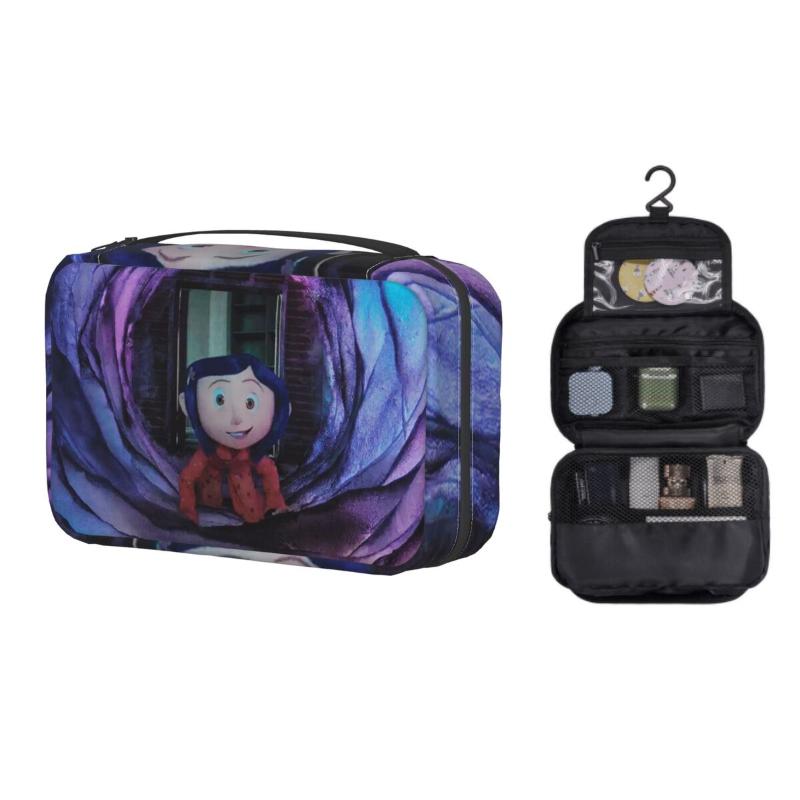 Cosmetic Bags & Cases Coraline Other World Horror Film Makeup Bag Women Travel Organizer Cute Hanging Storage Toiletry BagsCosmetic
Cosmetic Bags & Cases Coraline Other World Horror Film Makeup Bag Women Travel Organizer Cute Hanging Storage Toiletry BagsCosmetic