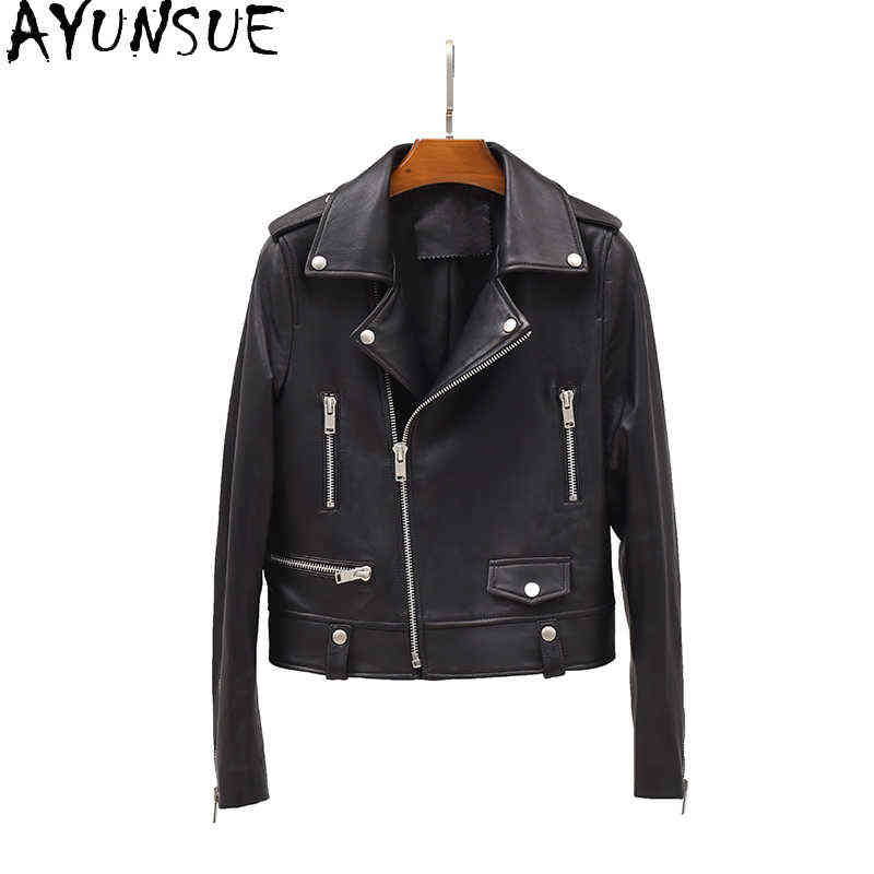 Ayunsue Genuine Leather Jackets For Women Genuine Sheepskin Jackets Woman New Short Fashion Korean Autumn Blouson Cuir Femme SQQ11 J220727, White
Ayunsue Genuine Leather Jackets For Women Genuine Sheepskin Jackets Woman New Short Fashion Korean Autumn Blouson Cuir Femme SQQ11 J220727, White