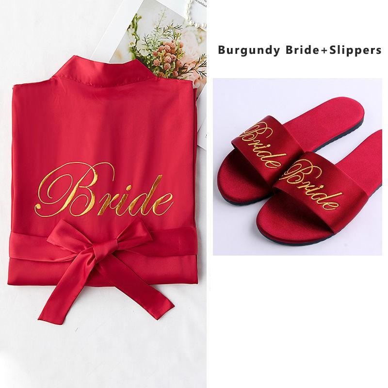 Women's Sleepwear Satin Bride Bridesmaid Wedding Robe Casual Short Nightwear Women Home Clothing Intimate Lingerie Letter NightgownWomen's, Pink bridesmaid a
Women's Sleepwear Satin Bride Bridesmaid Wedding Robe Casual Short Nightwear Women Home Clothing Intimate Lingerie Letter NightgownWomen's, Pink bridesmaid a